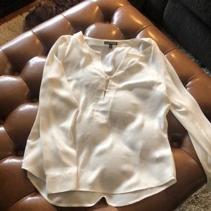 Express ivory blouse
